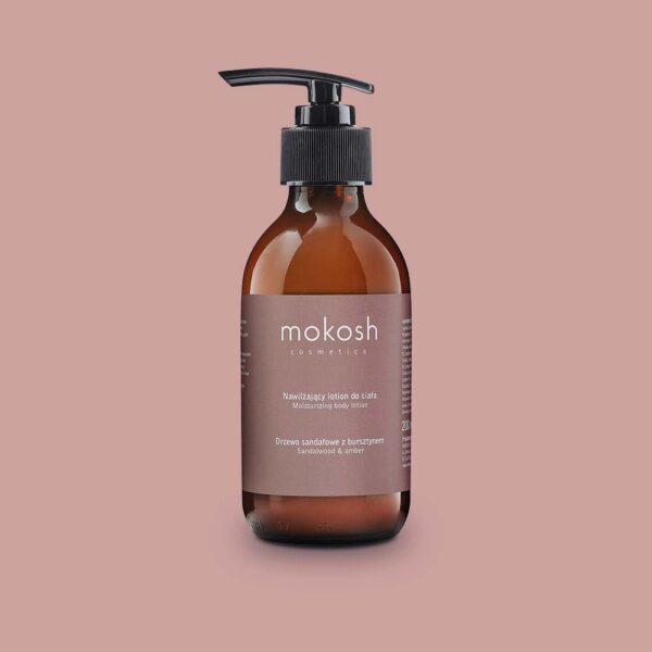 Nawilżający lotion do ciała Drzewo sandałowe z bursztynem 200ml (Mokosh)