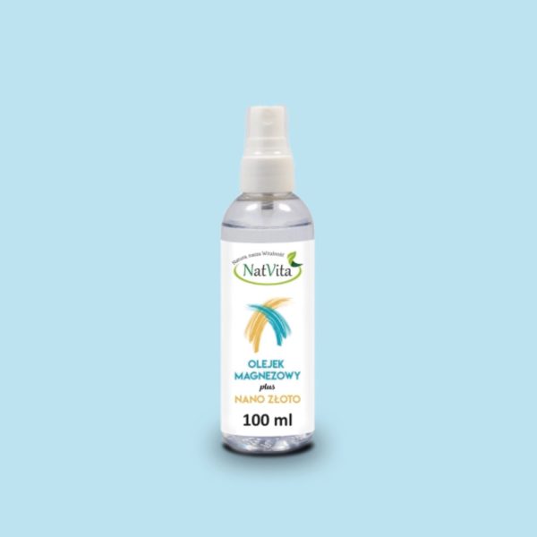 Olejek Magnezowy Plus Nano Złoto – NatVita