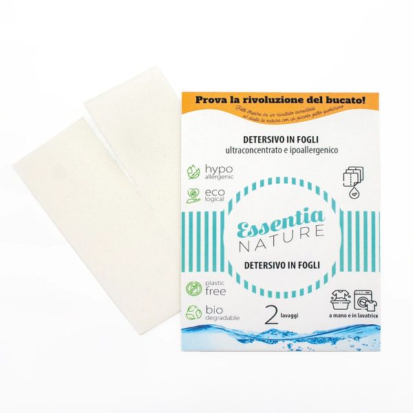 Listki do prania ekologiczne na 2 prania - Essentia Nature