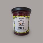 Miód z czarną porzeczką 470g – Pasieka Marzenie