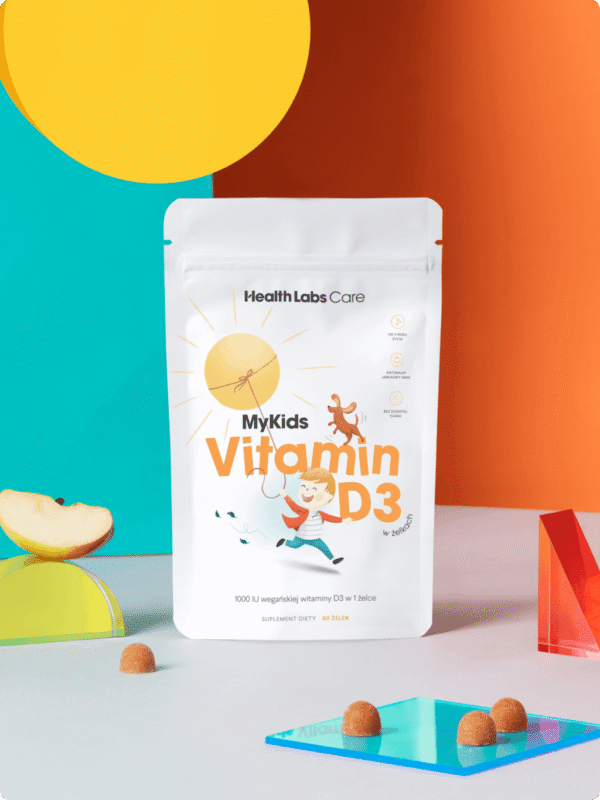 MyKids Vitamin D3 w żelkach (60 żelek) Health Labs Care