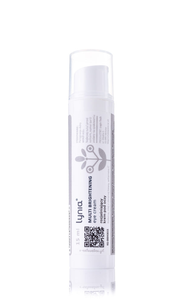 Multi Brightening Eye Cream rozjaśniający krem pod oczy z witaminą C (Lynia)