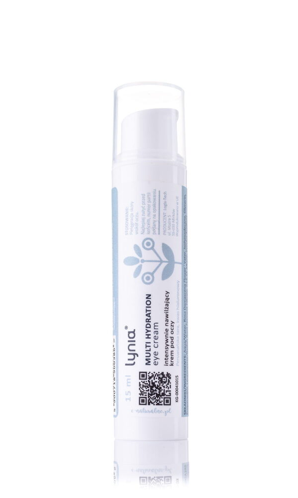 Multi Hydration Eye Cream – intensywnie nawilżający krem pod oczy z ceramidami (Lynia)