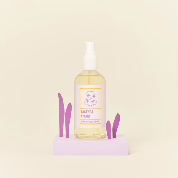 Lawenda i Ylang - superlekki olejek do ciała 100ml 4 Szpaki