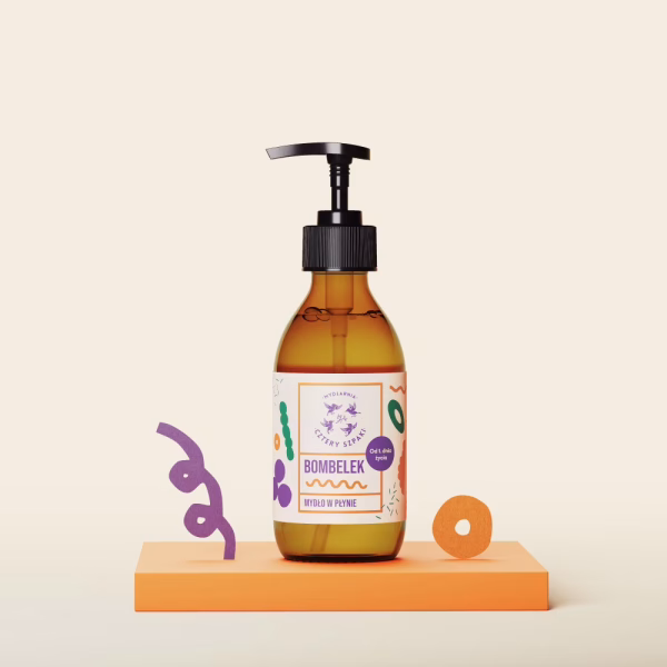 Bombelek - naturalne mydło w płynie od 1. dnia życia 300ml 4 Szpaki