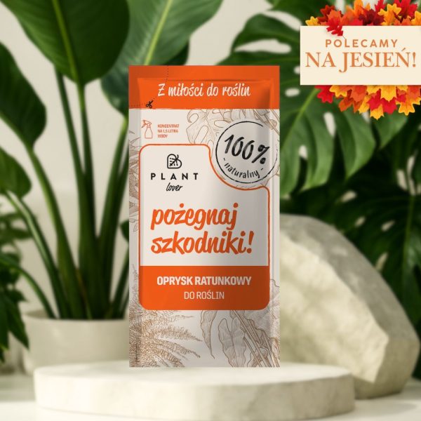 Pożegnaj szkodniki - oprysk ratunkowy do roślin 50ml Plantlover