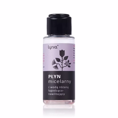 Mini Płyn micelarny z wodą różaną oraz naturalną betainą (Lynia)