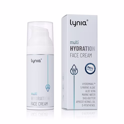 Multi Hydration Face Cream - Multi Nawilżający Krem do Twarzy 50ml Lynia