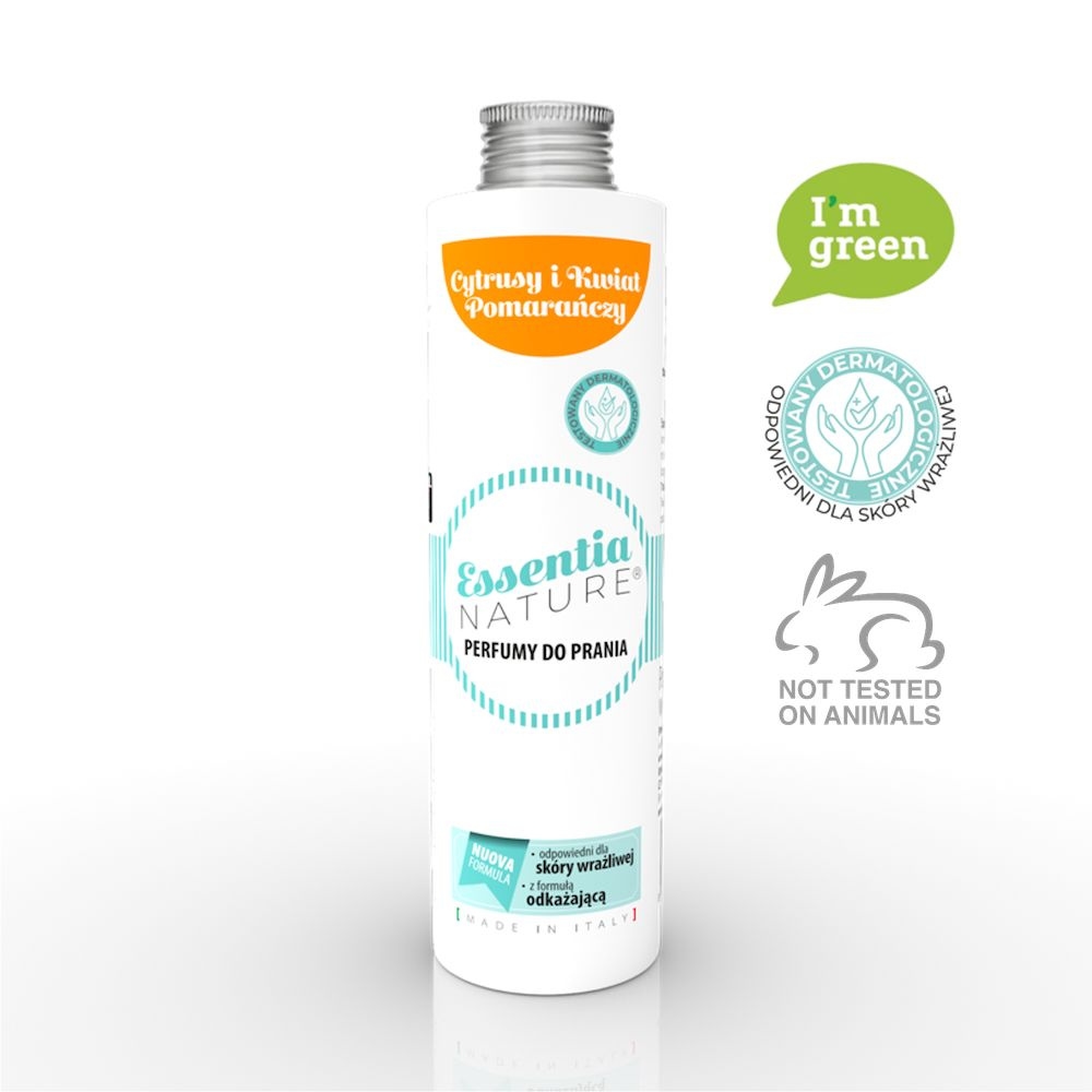 Perfumy do prania Cytrusy i Kwiat Pomarańczy 250ml Essentia Nature
