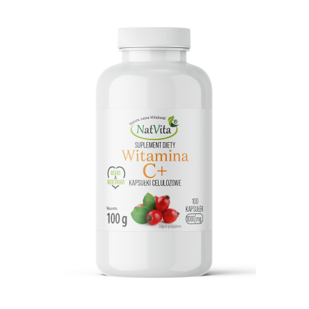 Witamina C+ kapsułki 1000mg Natvita